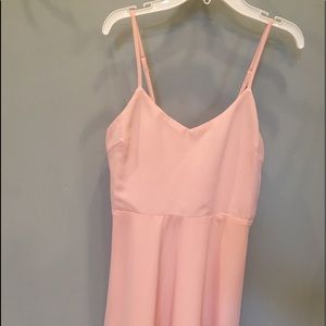 Peach/pink skater dress